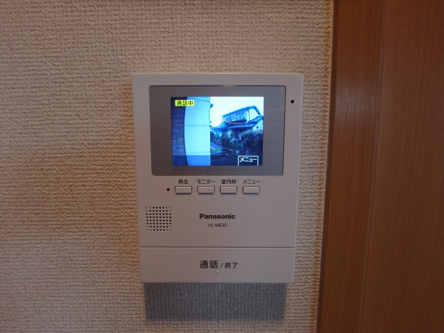 グランパレＫ Aのセキュリティ|総社市井手　グランパレＫ　1Ｋ　TVモニターホン