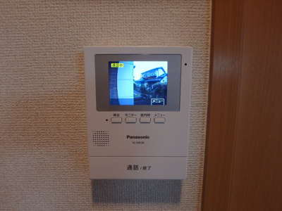 【セキュリティ】 | グランパレＫ A | 総社市井手　グランパレＫ　1Ｋ　TVモニターホン