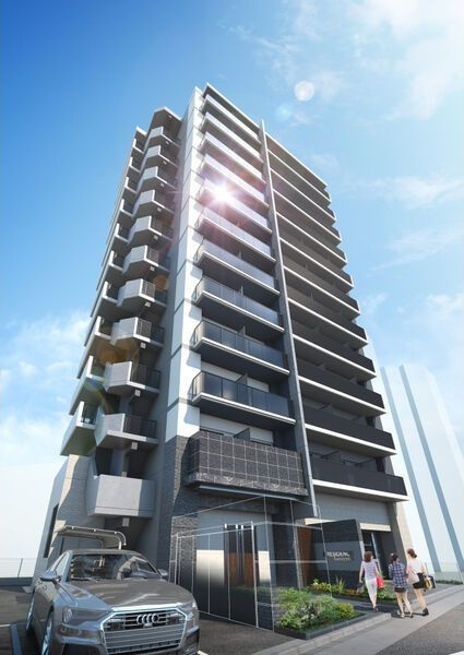 S-RESIDENCE金山Westの外観|落ち着いた雰囲気の外観です