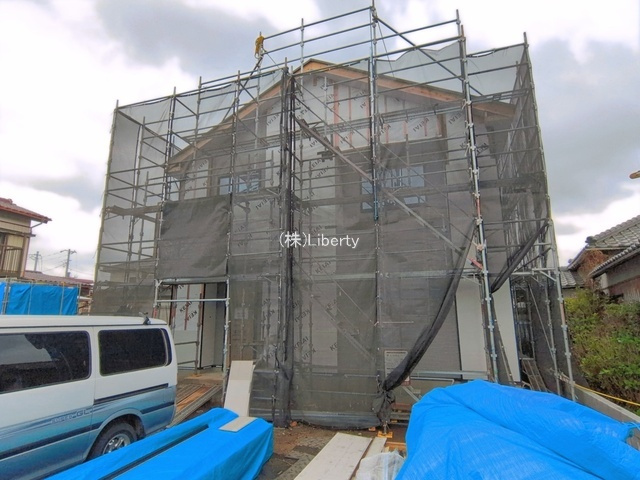 土浦市北荒川沖町6期　新築戸建の外観