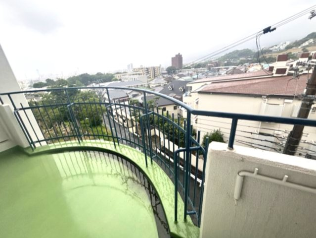 御影プライムハイツのバルコニー