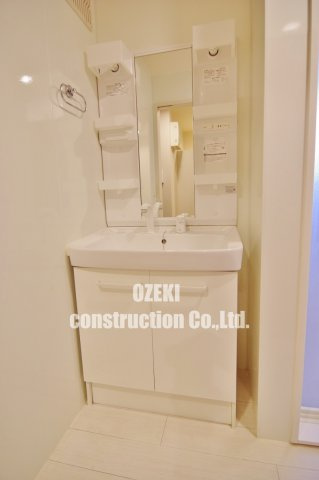 リヴェールの独立洗面台