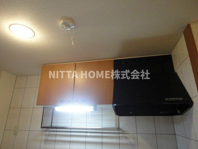 丹波篠山市西新町のアパートのその他|キッチンの上部収納です♪