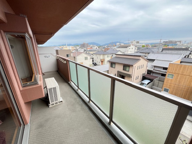ロイヤルアーク狭山のバルコニー