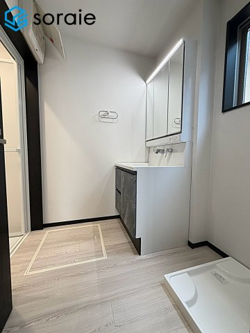 川越市新宿町6丁目全1棟　新築戸建の脱衣所|2026/7/31