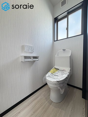 川越市新宿町6丁目全1棟　新築戸建のトイレ|2026/7/31