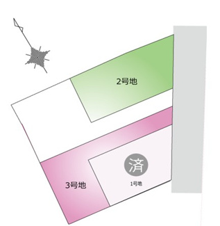 【区画図】 | 唐崎４丁目　２号地