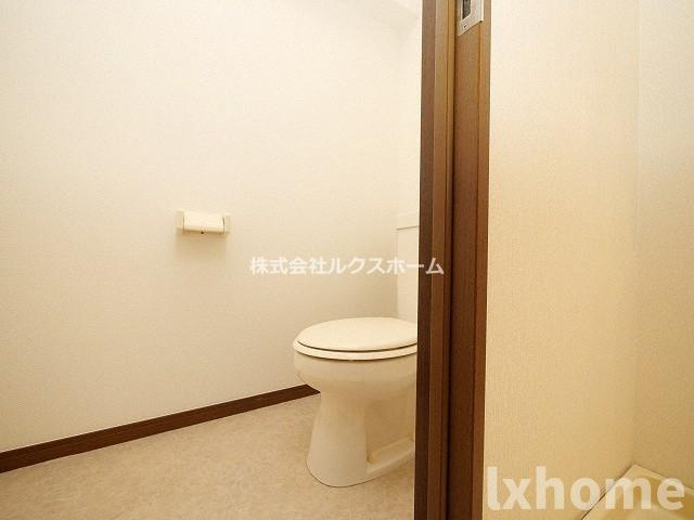 チサトマンションのトイレ|清潔感のあるトイレです