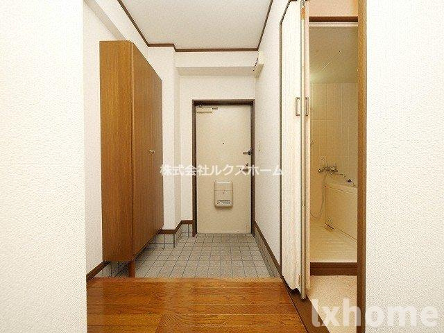 チサトマンションの玄関|シンプルで使いやすい玄関です
