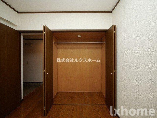 チサトマンションの収納|専用の収納スペースです