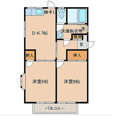 ガーデンハウスの間取り