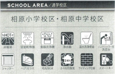 【設備】 | 新築　JR横浜線　相原駅　４LDK　相原３