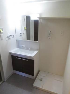【洗面所】 | ブレス駅南2 | シンプルで使いやすい洗面台です！