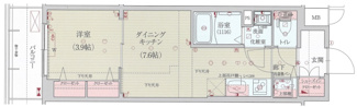 【間取り】 | ベラジオレガシー葛野大路八条