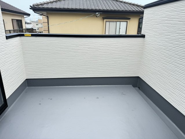 藤枝市　高柳２丁目　新築住宅　①号棟　４LDKのバルコニー