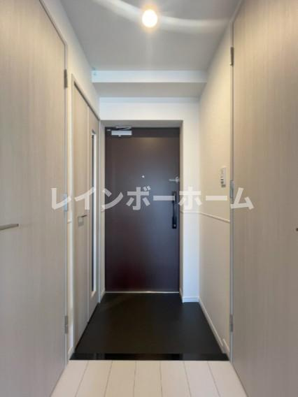 ファミルート船堀の玄関|※建築中のため同施工会社参考写真となります。