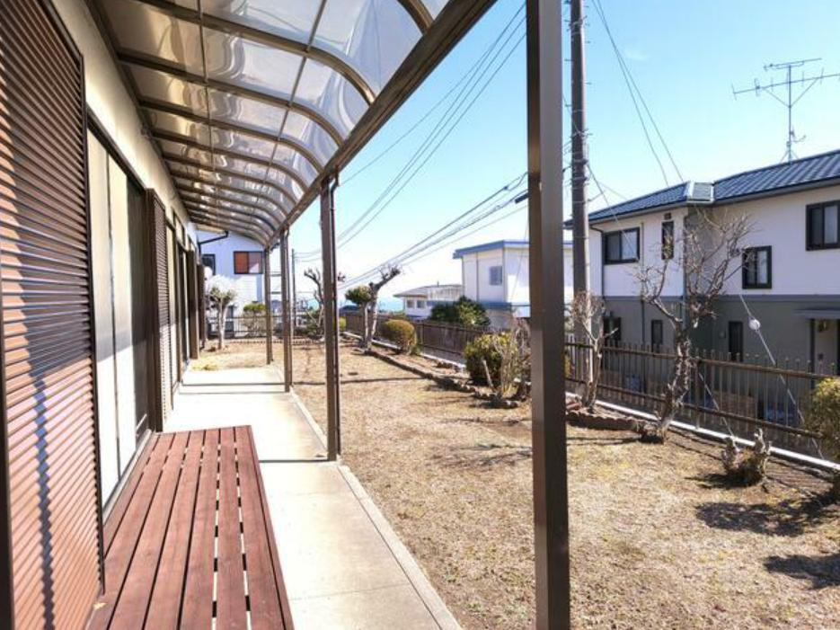 日立市西成沢町1丁目　中古戸建の庭
