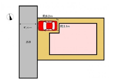 船橋市夏見台3丁目の区画図