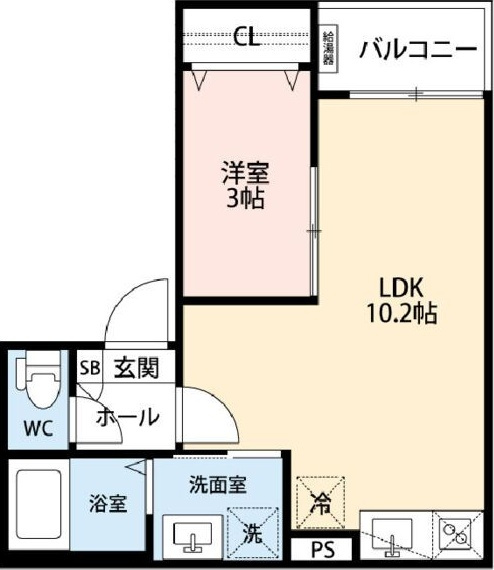 GRANDBLUE nagasukaⅡの間取り