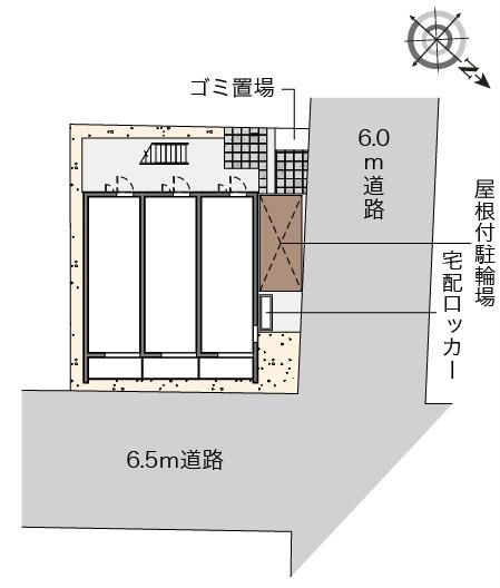 クレイノメゾン　ド　ピエラの区画図