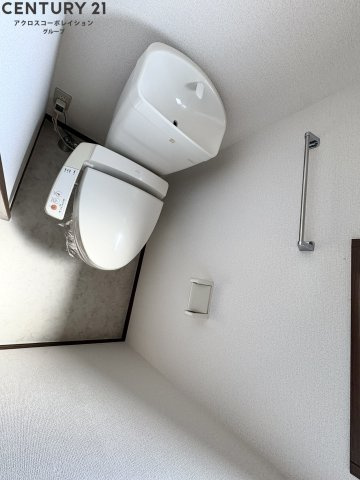 ゆったり落ち着けるトイレです