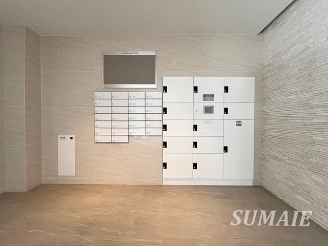 Prime Cozyのその他共用部分|集合ポストと宅配ボックス！