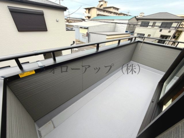 リーブルガーデン堺市東区大美野6期のバルコニー|バルコニーがあります