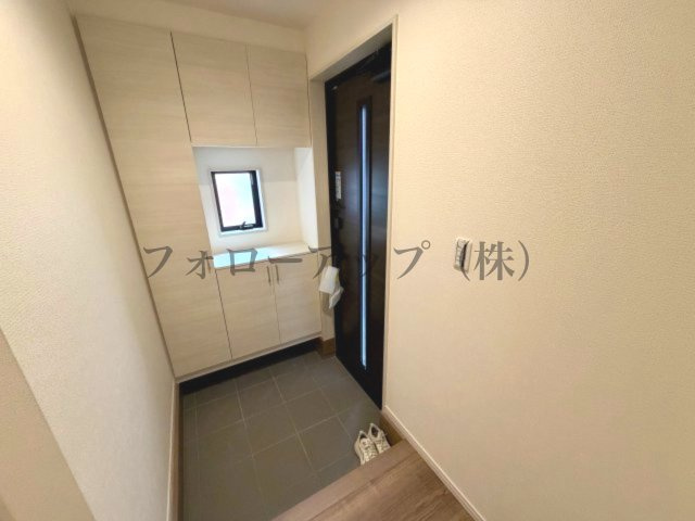 リーブルガーデン堺市東区大美野6期の玄関|きれいな玄関です