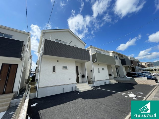 京都市西京区大原野上里男鹿町　第1期　新築一戸建ての外観|安心の10年保証です！