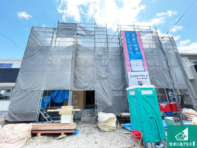 ★京都市西京区大原野上里男鹿町　第1期　新築一戸建ての外観|現在建築中！落ち着いた街並みで新生活を始めることが出来そう！周辺の物件も併せてご紹介させて頂きます！