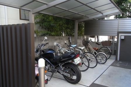 リンクス岡本のその他共用部分|駐輪場