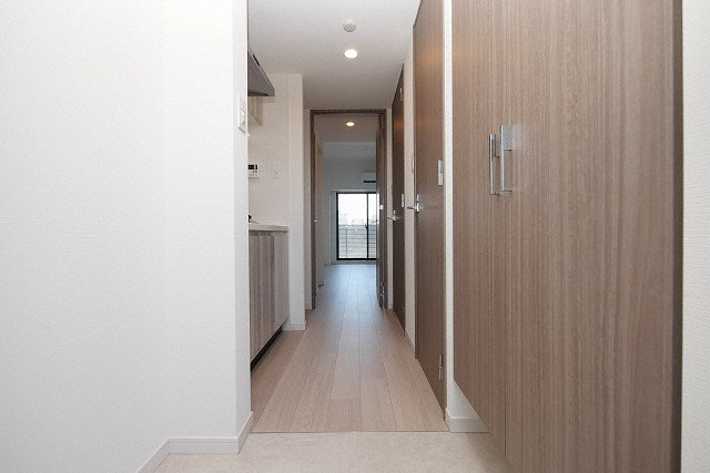 S-RESIDENCEドーム前千代崎の玄関