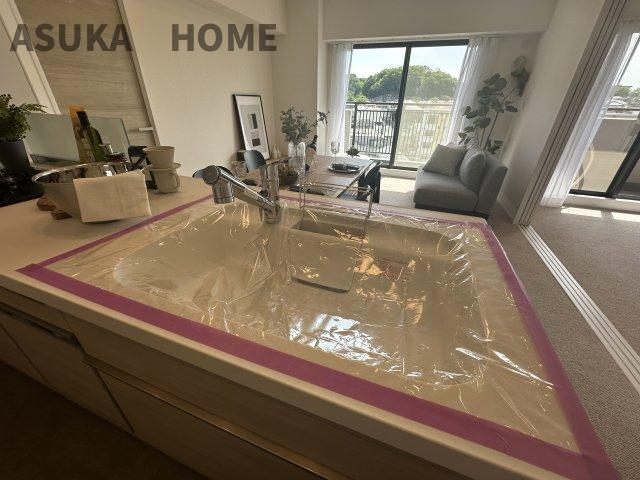 横浜小机西パーク・ホームズ壱番館 の独立洗面台