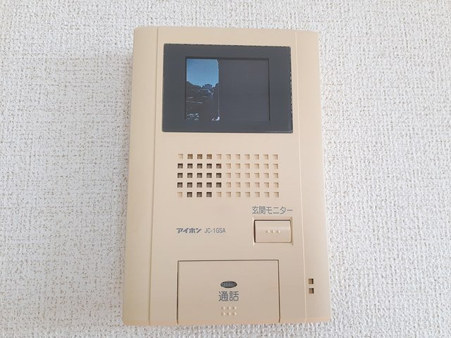 フラワーＣのセキュリティ|来訪者の顔が見えるモニターホン付き