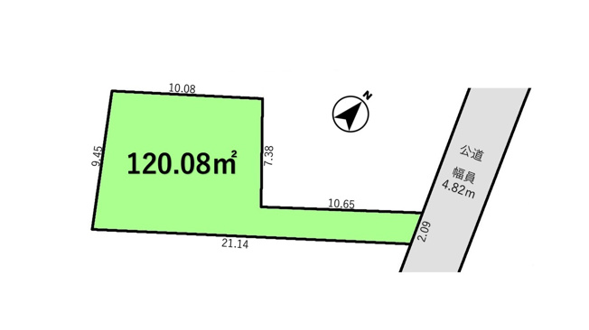 【区画図】 | 武蔵村山市本町2丁目　中古戸建 | 区画図