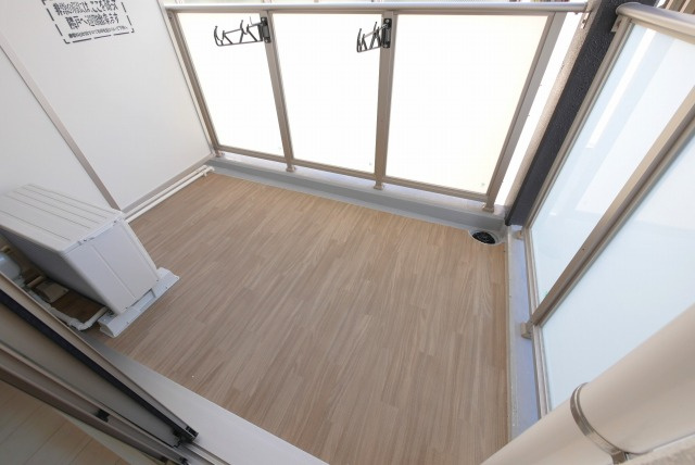 アドバンス難波南ワイズのバルコニー