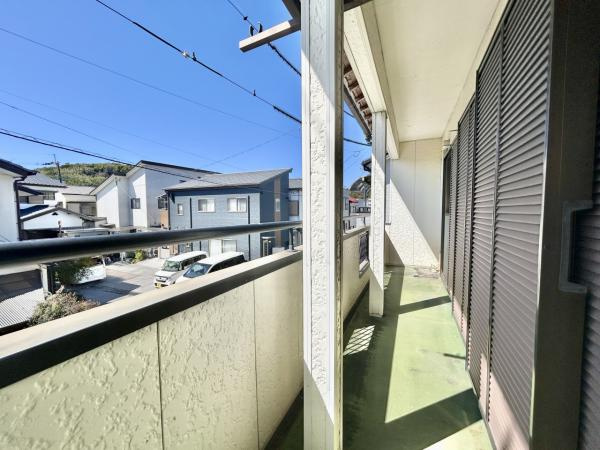 高知市朝倉丙　中古一戸建てのバルコニー|【現況写真】2階バルコニーです