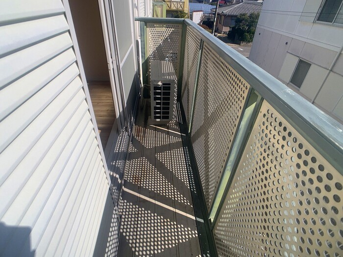 アペックス日進のバルコニー