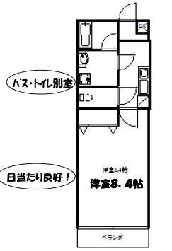 エスポワールの間取り