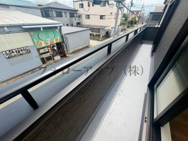 リーブルガーデン堺市東区大美野6期のバルコニー|バルコニーがあります