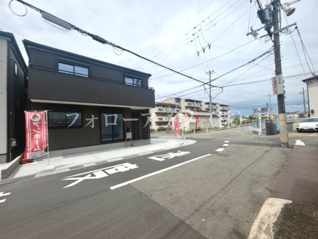 リーブルガーデン堺市東区大美野6期の前面道路含む現地写真|前面道路含む現地写真です