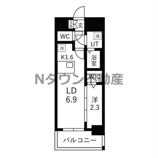 【間取り】 | メイクスアート名古屋城西 | 間取りです。
