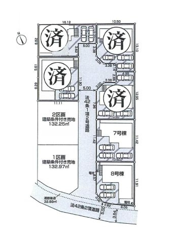 【区画図】 | ご家族様のプライベート空間が確保できる素敵な間取りです。また敷地ゆったりですので、おうち時間を楽しむのにもぴったりですね♪