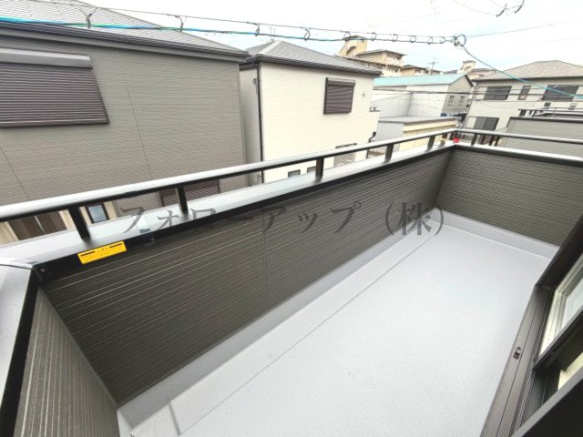 堺市東区大美野6期 のバルコニー|広々としたバルコニーです