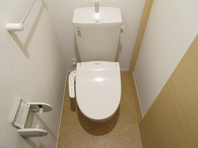 サニーヴィラのトイレ|ゆったりとした空間のトイレです