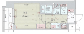 【間取り】 | ベラジオレガシー葛野大路八条