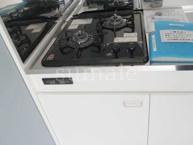 K-RESIDENCEのキッチン|2口ガスコンロです！