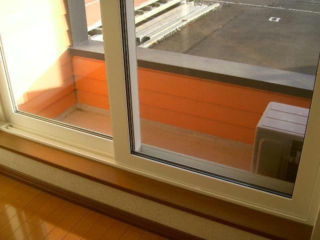 ヴァイオレットハイツのバルコニー