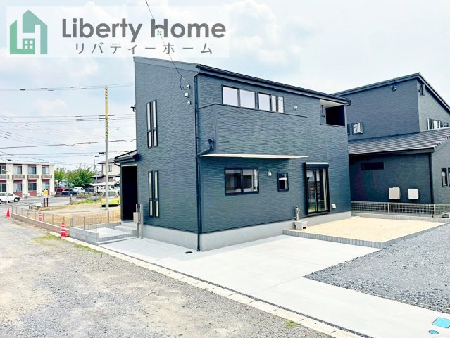 石岡市石岡3期　新築戸建の外観