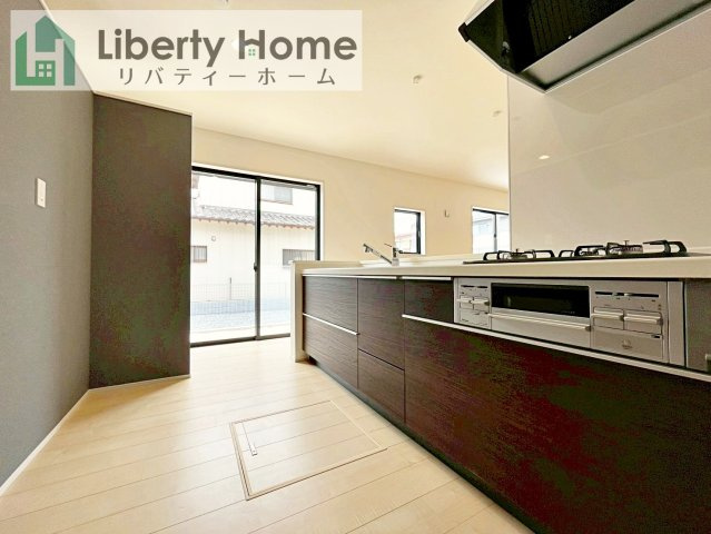石岡市石岡3期　新築戸建のキッチン